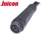 LED Işık XLR Su Geçirmez Kablo Konektörü M16 3 Pin 300V PVC / Naylon Malzeme