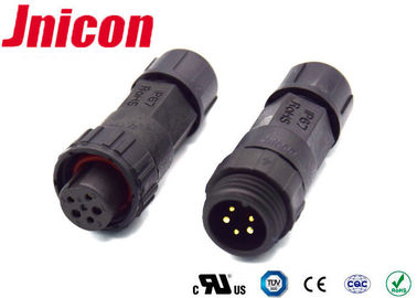 Itme Kilitleme IP68 10A Su Geçirmez Konnektörler 5 Pin AC Güç Soketi CCC Uyumlu