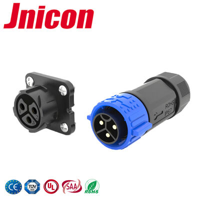 IP67 50A Su geçirmez elektrikli bağlantılar M25 3Pin Kabloya Taş Bağlantıları
