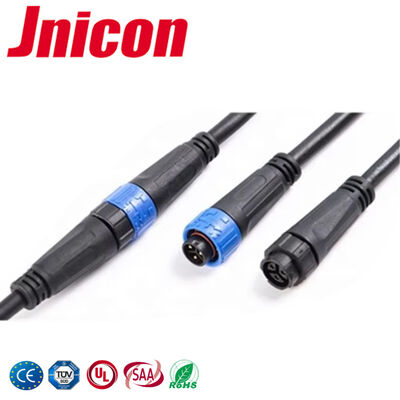 10A 300V M16 Su geçirmez Dış Kablo Bağlantısı Endüstriyel IP67 2 3 4 Pin Güç Bağlantısı