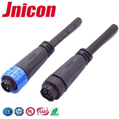 3 Pin M16 10A Su geçirmez Elektrikli Bağlantılar Erkek Kadın Kalıp Kablo Hızlı Bağlantı