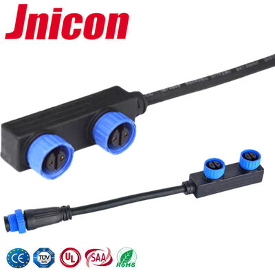 10A 2 Pin Su geçirmez Kablo Bağlantıları F Tipi CE Sertifikalı Güç Bağlantısı