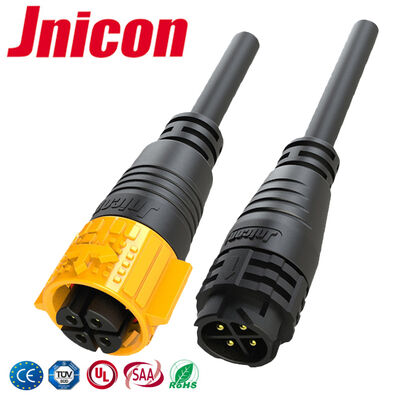 300V 20A DC Su geçirmez Bağlantı 4 Pin Endüstriyel Erkek Kadın Güç Bağlantısı