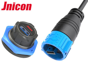 Jnicon Suya Dayanıklı USB Konektör Paneli Veri İletimi İçin A Tipi Tek Bağlantı Noktası