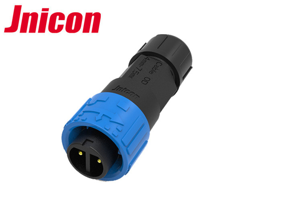 Jnicon Lehimleme Terminali Dış Elektrik Kablo Konnektörleri 10A IP67 2-8 Pin
